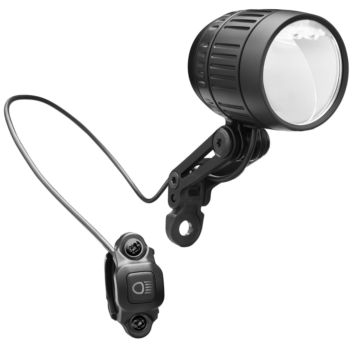 Headlight Busch und Müller Lumotec IQ -XM faisceau pour E -bike - 120 170 Lux - noir