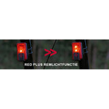 VDO ECO Light Red RL plus USB Tylne światło litorkowe+światło hamulca