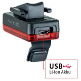 Busch Muller Eco light red rl plus usb achterlicht li-on accu+remlicht aan uit