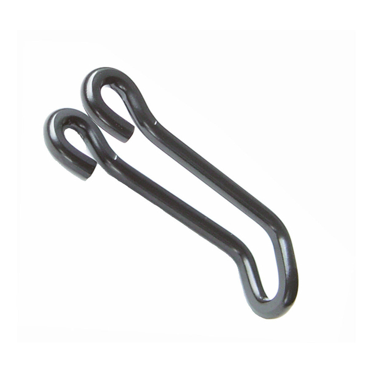 Busch Muller frontlys Hook Black rustfritt stål Medium 45 18mm