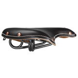 Selle Monte Grappa Saddle Old Frontiers Leather Black