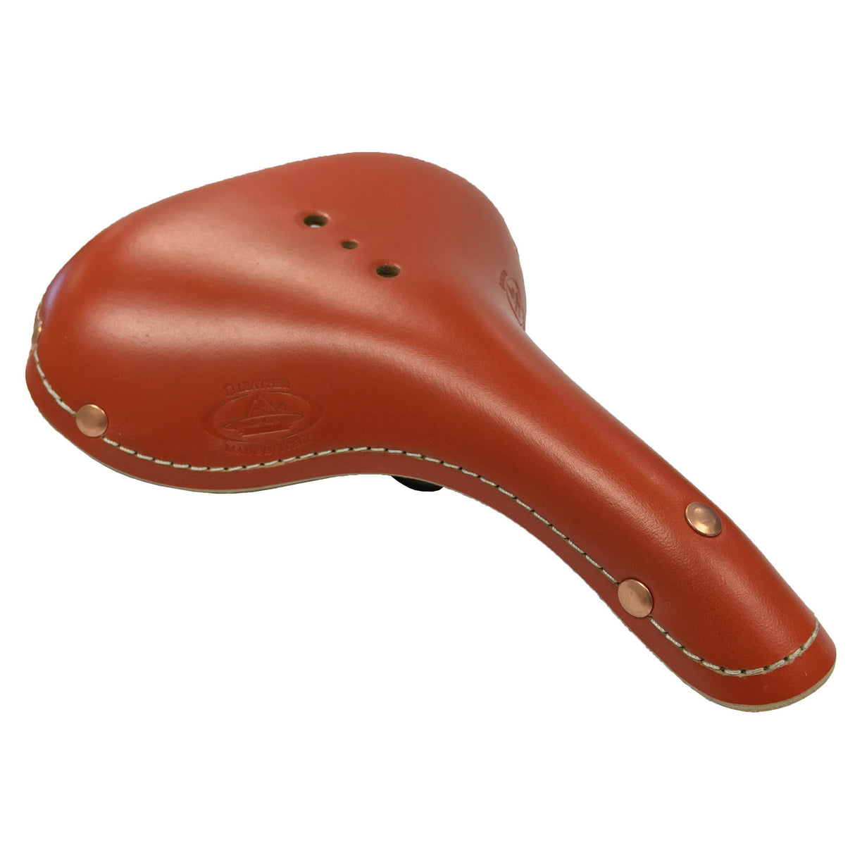 Selle Monte Grappa selle vieille frontières cognac en cuir