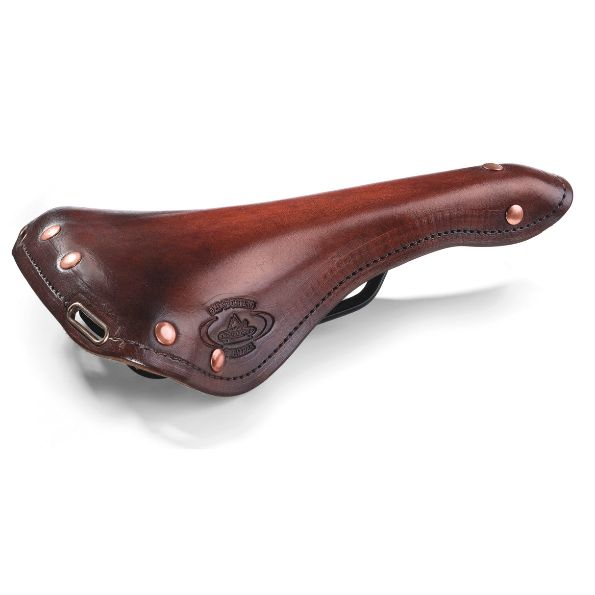 Selle Monte Grappa Saddle Veer Smal Charleston Sport Leather D-Bruin