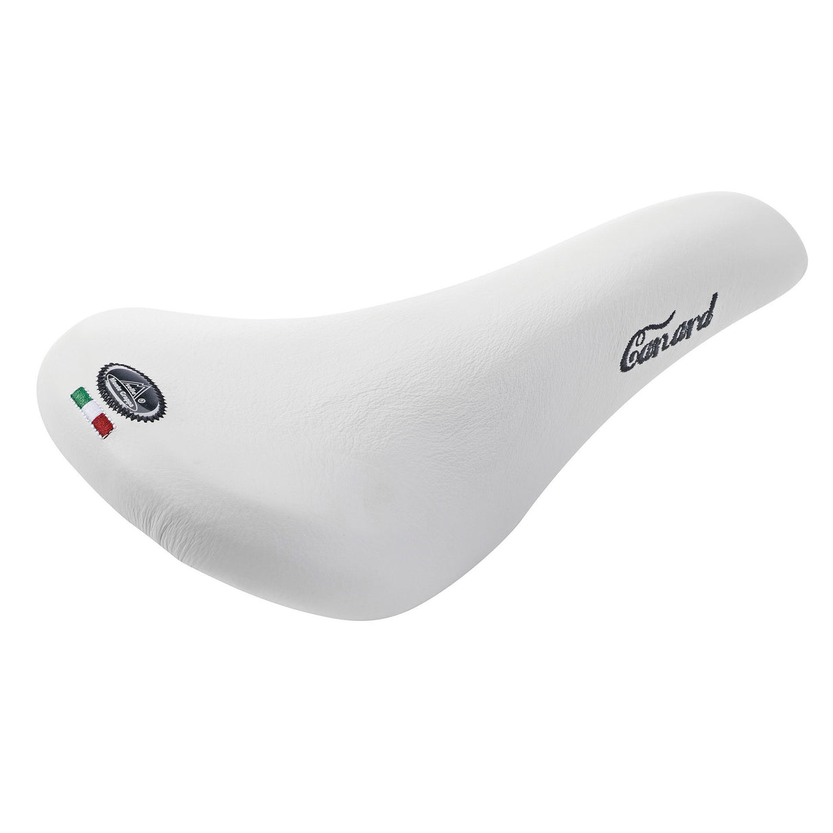 Selle Monte Grappa Sattel Canard Leder Weiß