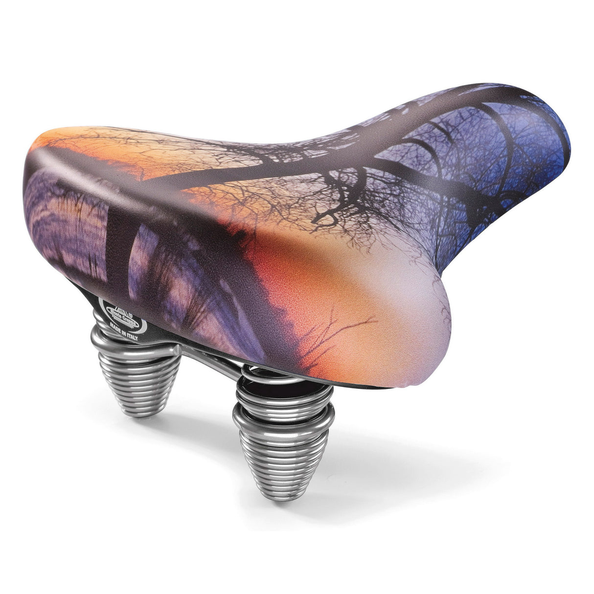 Monte Grappa saddle sunset cruiser sky with coil spring