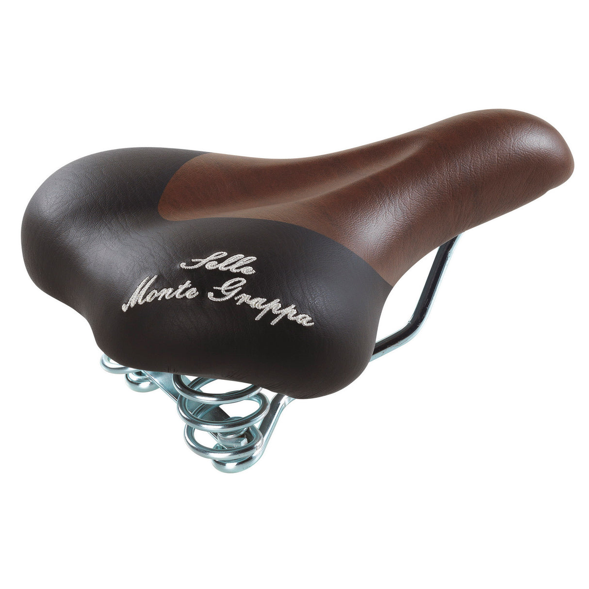 Selle Monte Grappa Sattelmode mit Veer D-Bruin Schwarz