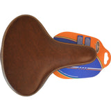 Selle Monte Grappa Saddle Selva Man Brown con elastomer