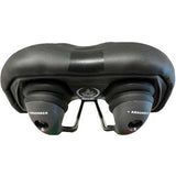 Selle Monte Grappa Saddle Asola 6200 Gel Plus Elastomer Rail Black