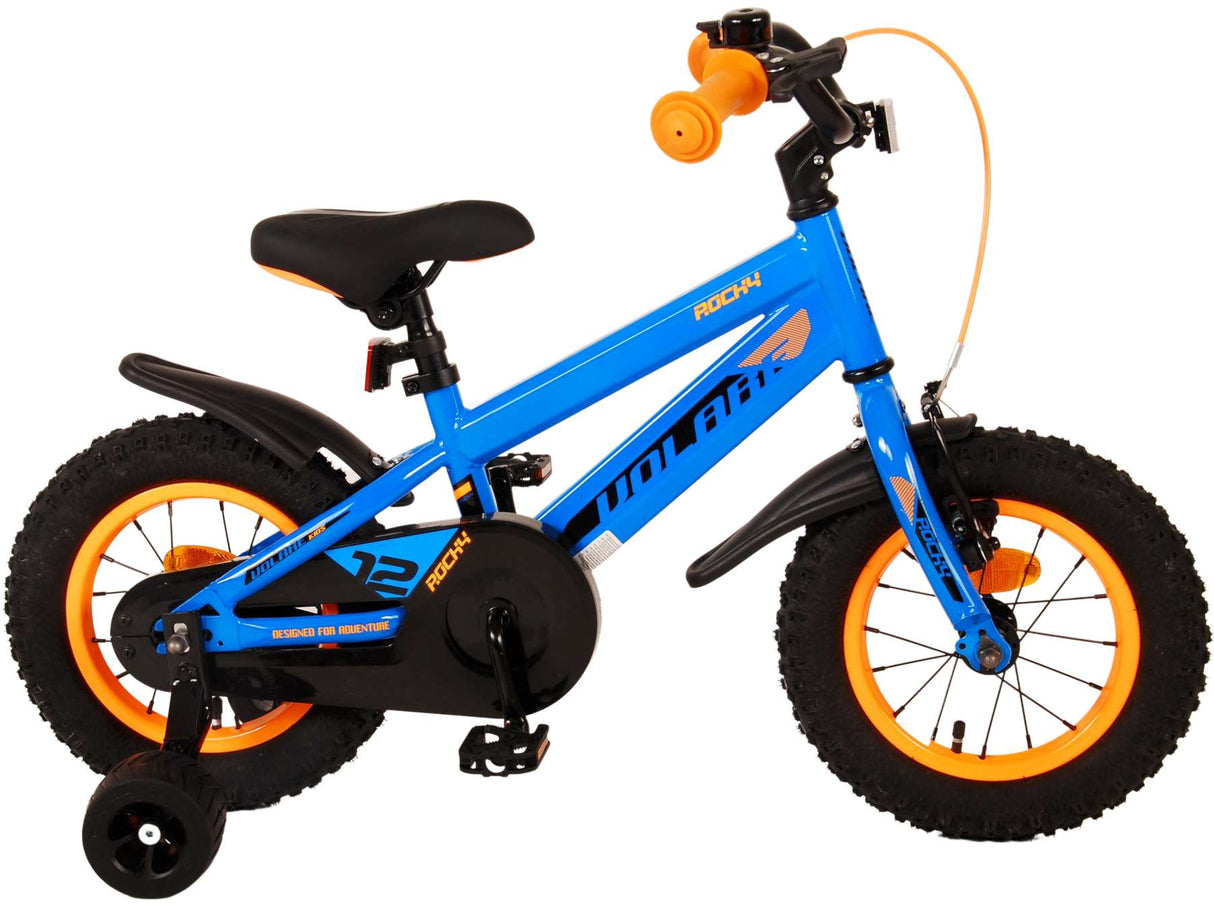 Valorare Rocky Children's Bike Boys da 12 pollici blu