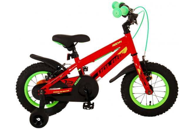 Volare Rocky Children's Bike Boys 12 -calowe czerwone hamulce dwoje ręcznych