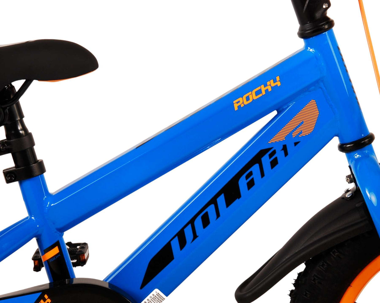 Volare Rocky Children's Bike Boys 14 Inch Blue