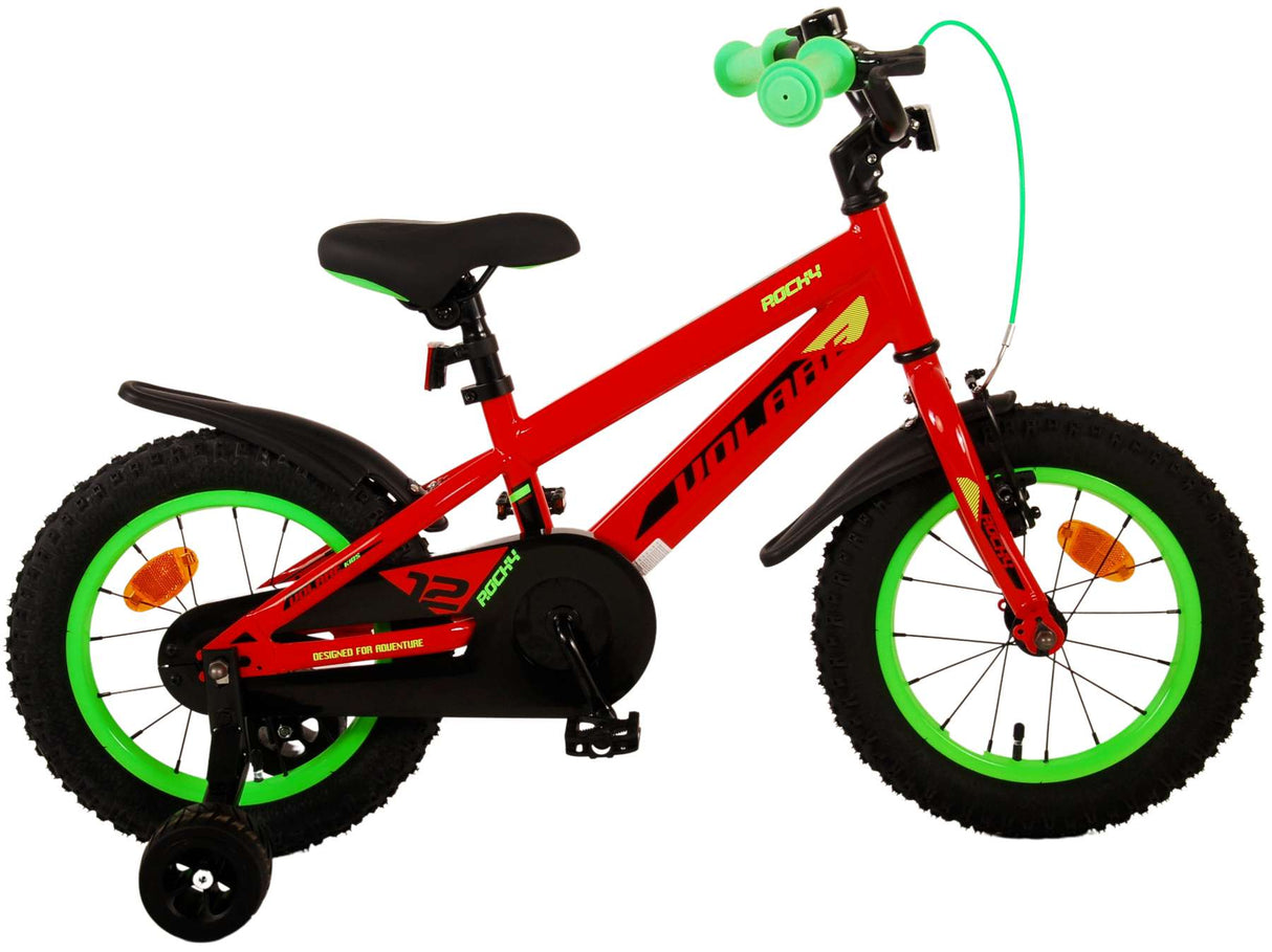 Volare Rocky Children's Bicycle - pojkar - 14 tum - röd