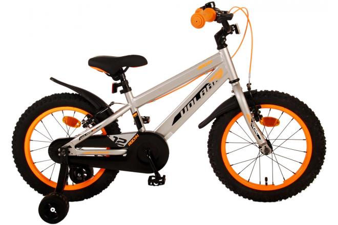 Volare Rocky Children's Bike Boys 16 Zoll grau zwei Handbremsen