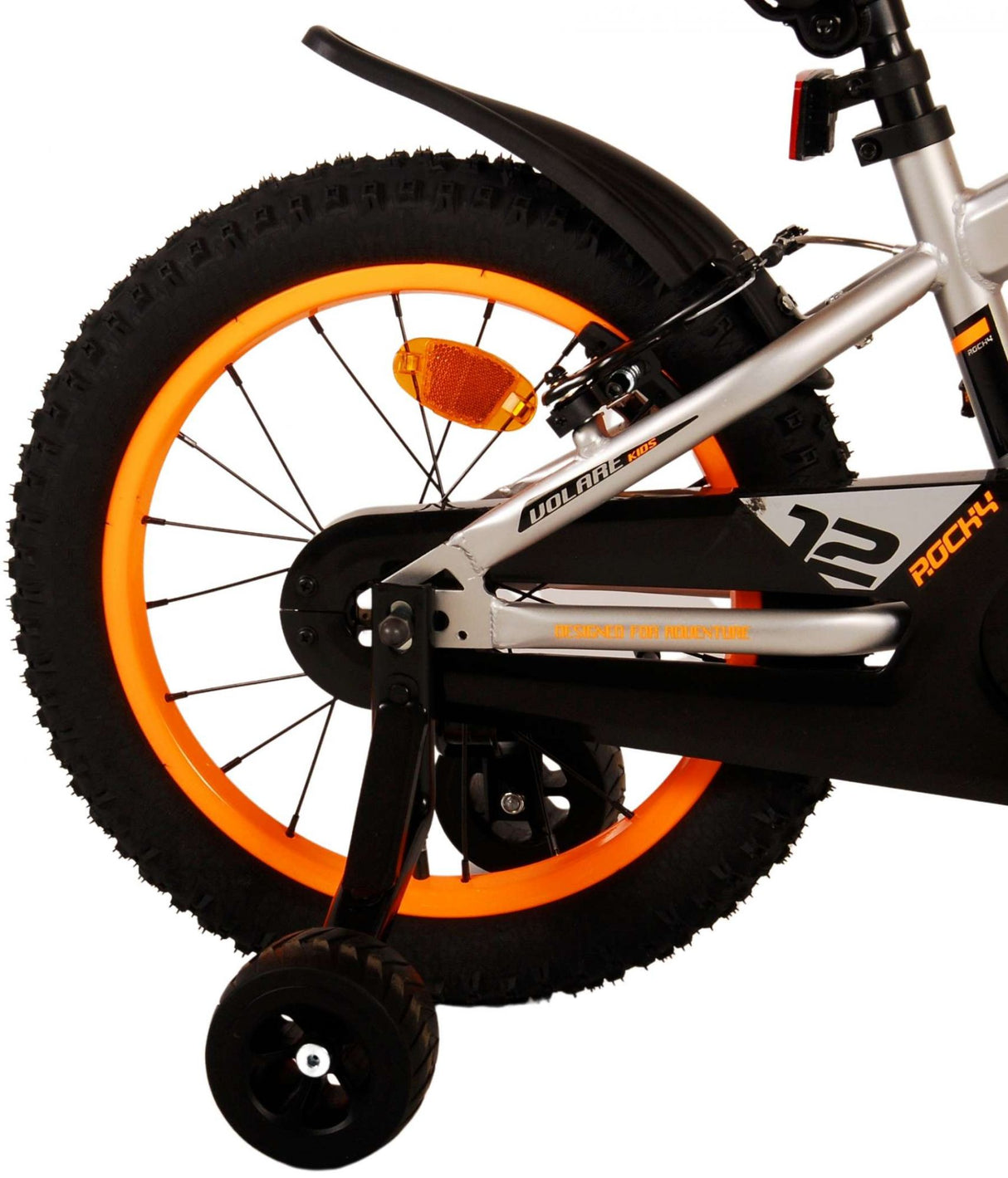 Volare Rocky Children's Bike Boys 16 Zoll grau zwei Handbremsen