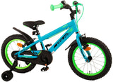 Volare Rocky Kinderfiets Jongens 16 inch Groen Twee handremmen