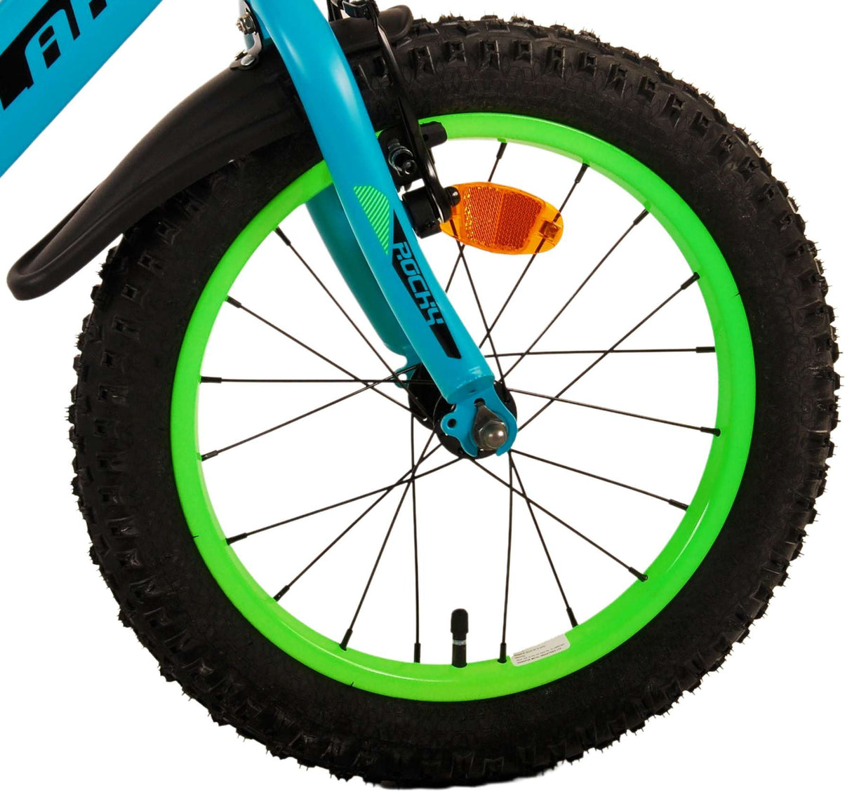 Volare Rocky Children's Bike Boys 16 pouces vert