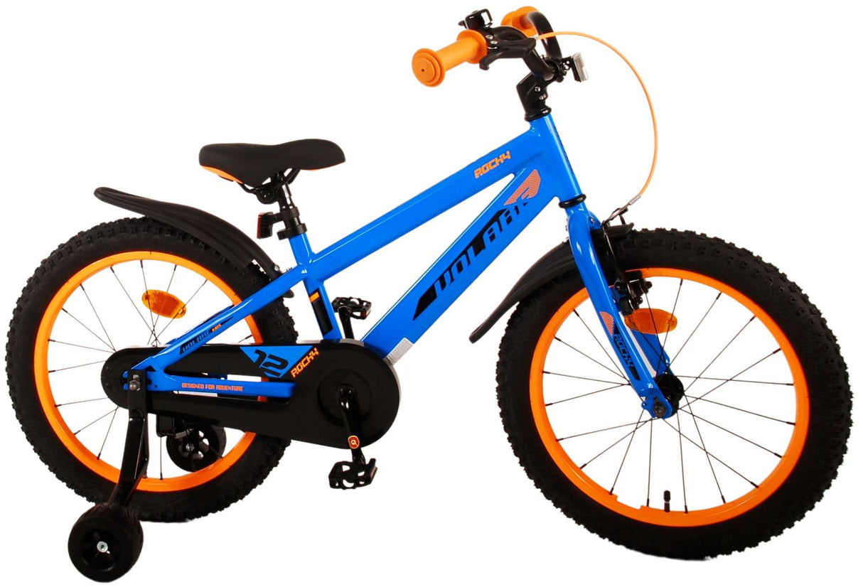 Volare rocky per bambini in bicicletta da 18 pollici blu