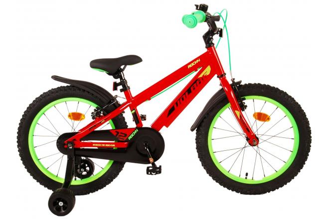 Volare Rocky Children's Bike Boys 18 pouces rouges Two Hand freins