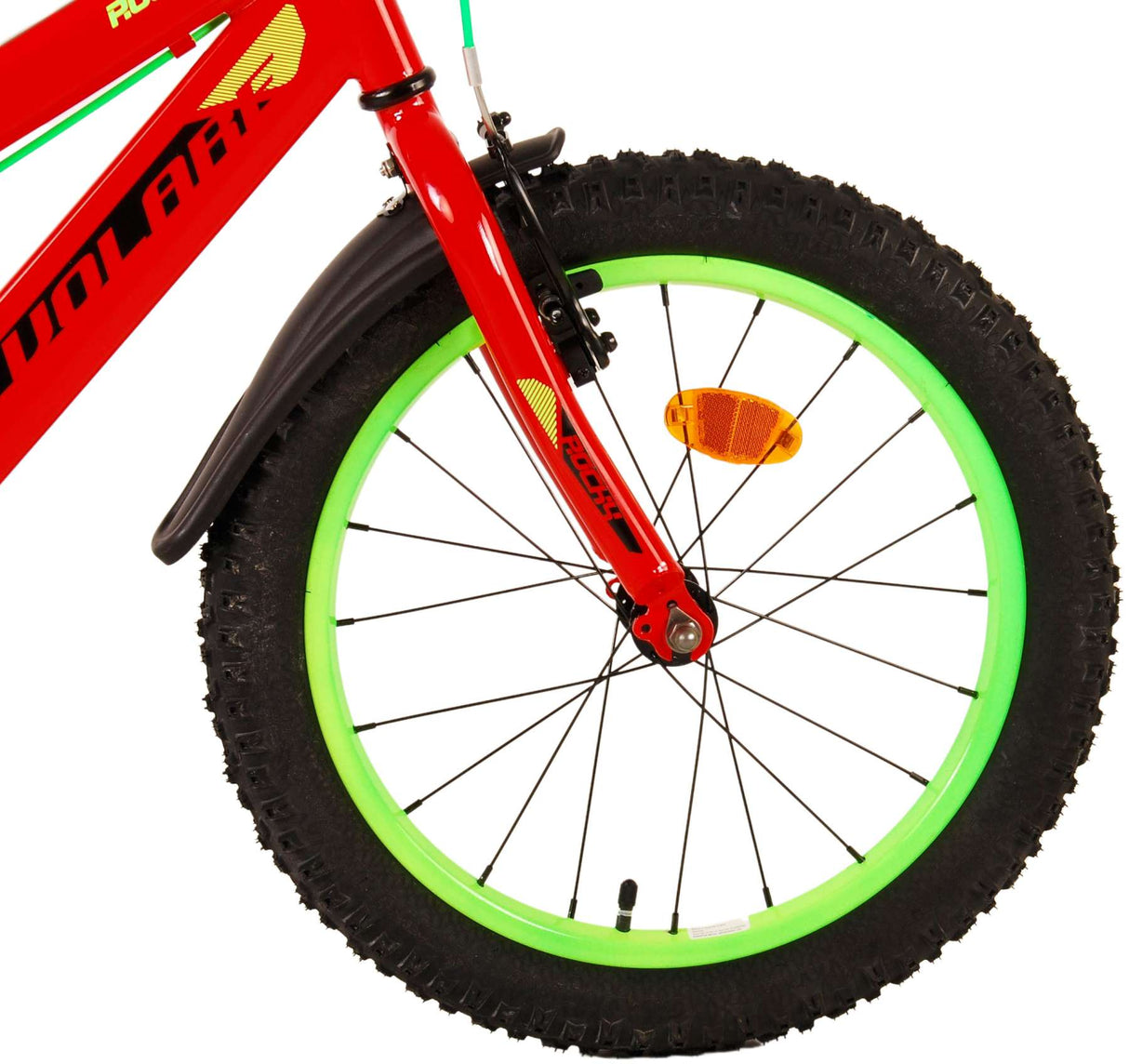 Volare Rocky Children's Bike Boys 18 Inch Red Two Hand brakes