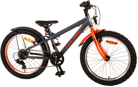 Volare Rocky Kinderfiets 20 inch Grijs Oranje 6 speed Prime Collection