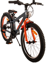 Volare Rocky Kinderfiets 20 inch Grijs Oranje 6 speed Prime Collection