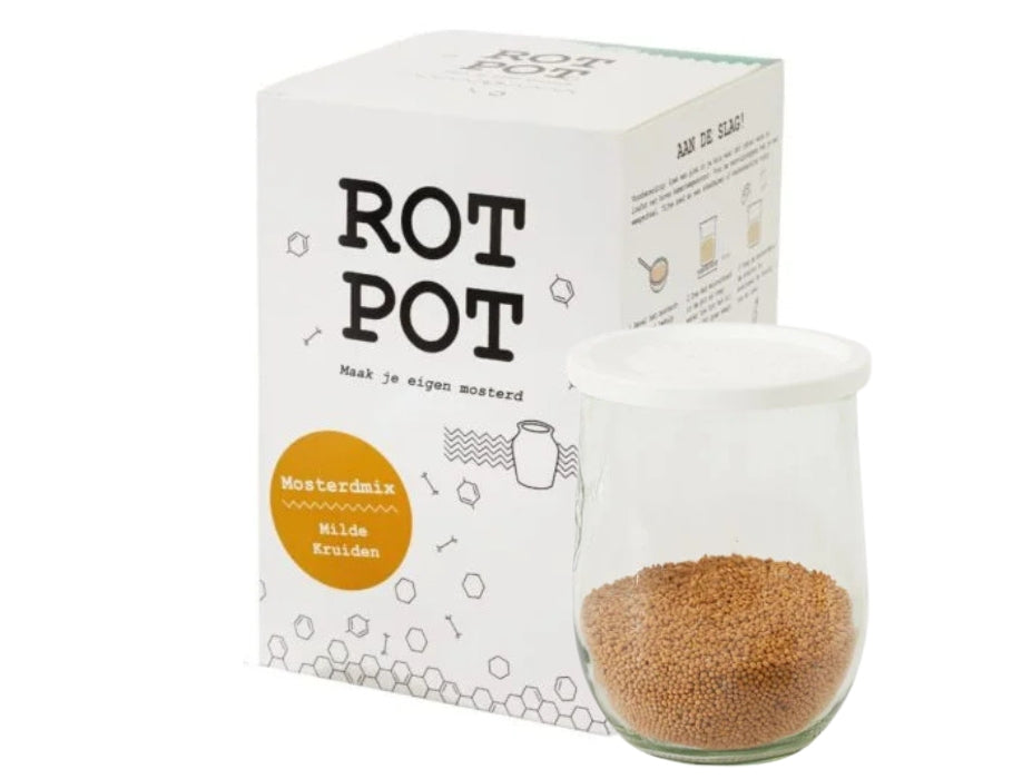 Rotpot fermentation set - mustard herbs