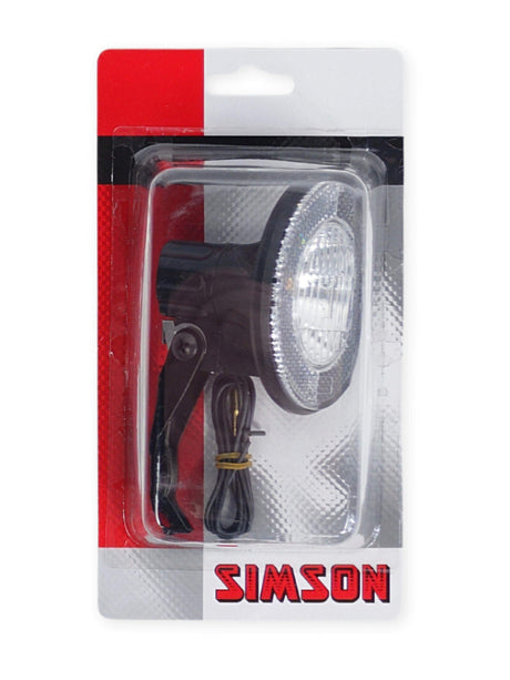 Simson Headlight Tour Black mat Klammer