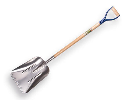 Atlas grain shovel Swedish model aluminum with strip and YD handle 95cm lacquered