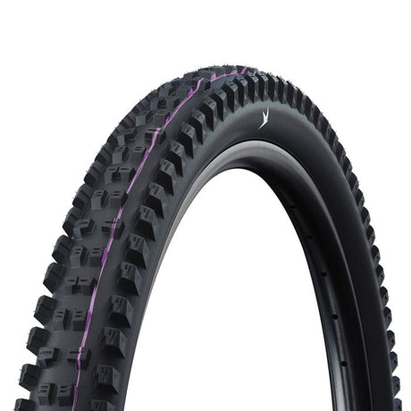 Schwalbe tacky chan - tlr - addix ultra soft - gravity pro - 27,5x2,40 - svart