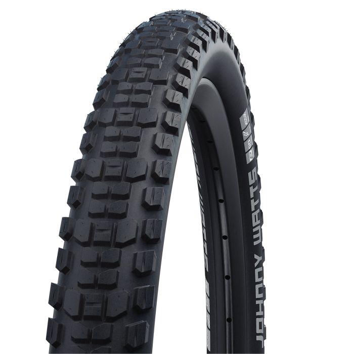Schwalbe johnny watts plus - žično - addix - dd - greenguard - radialno - 27,5x2,60 - črna + refleks