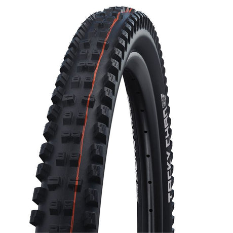 Schwalbe tacky chan 27,5x2,40 (62-584) sulankstoma evolution linija super trail addix minkšta juoda