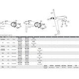 Deda STEM Murex HPS 120 mm polnisches Silber