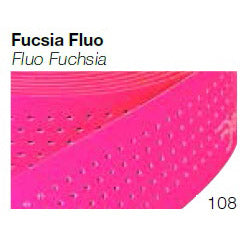 Den Deda handhabt perforated fluoral Fuchsia