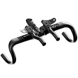 Deda Carbon Sterin Bend Vinci peu profond 400 mm POB 31,7 mm Carb.