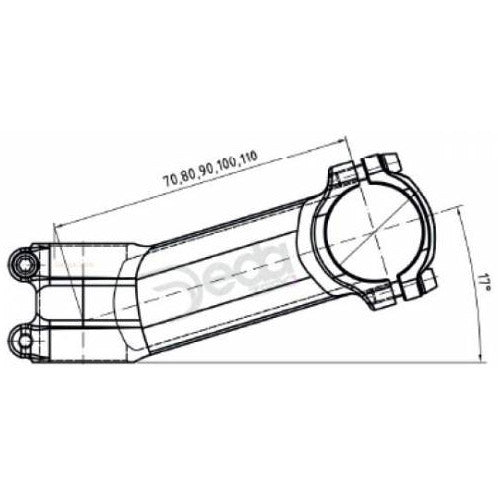 Deda Deda Nok Zero 70mm Bob Alu 73-17gr. 31,7mm OEM