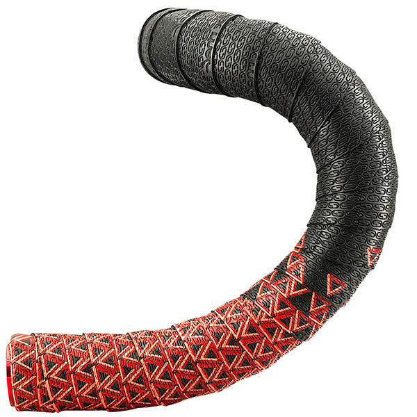 Boucle de guidon deda rouge noir