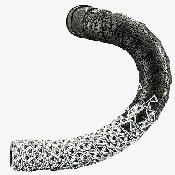 Boucle de guidon deda Black Silver