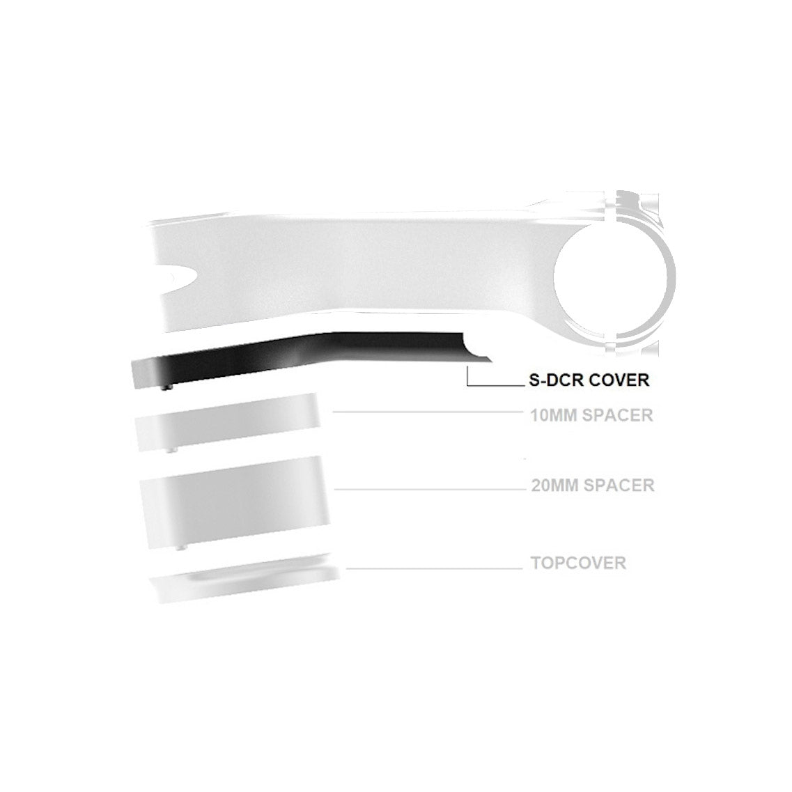 Deda Superbox cover 130mm nylon black