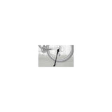 Hebie Rear stand axle AX618 26-29 adjustable black