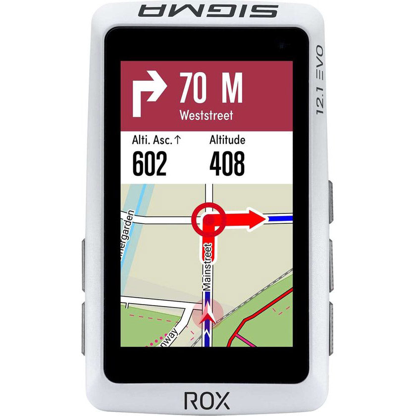 Počítač Sigma Bicycle Rox 12.1 Evo GPS White Basic