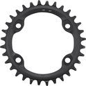 Shimano Blad 34T 4-arm 96 Svart smal bred ALU A-symmetrisk