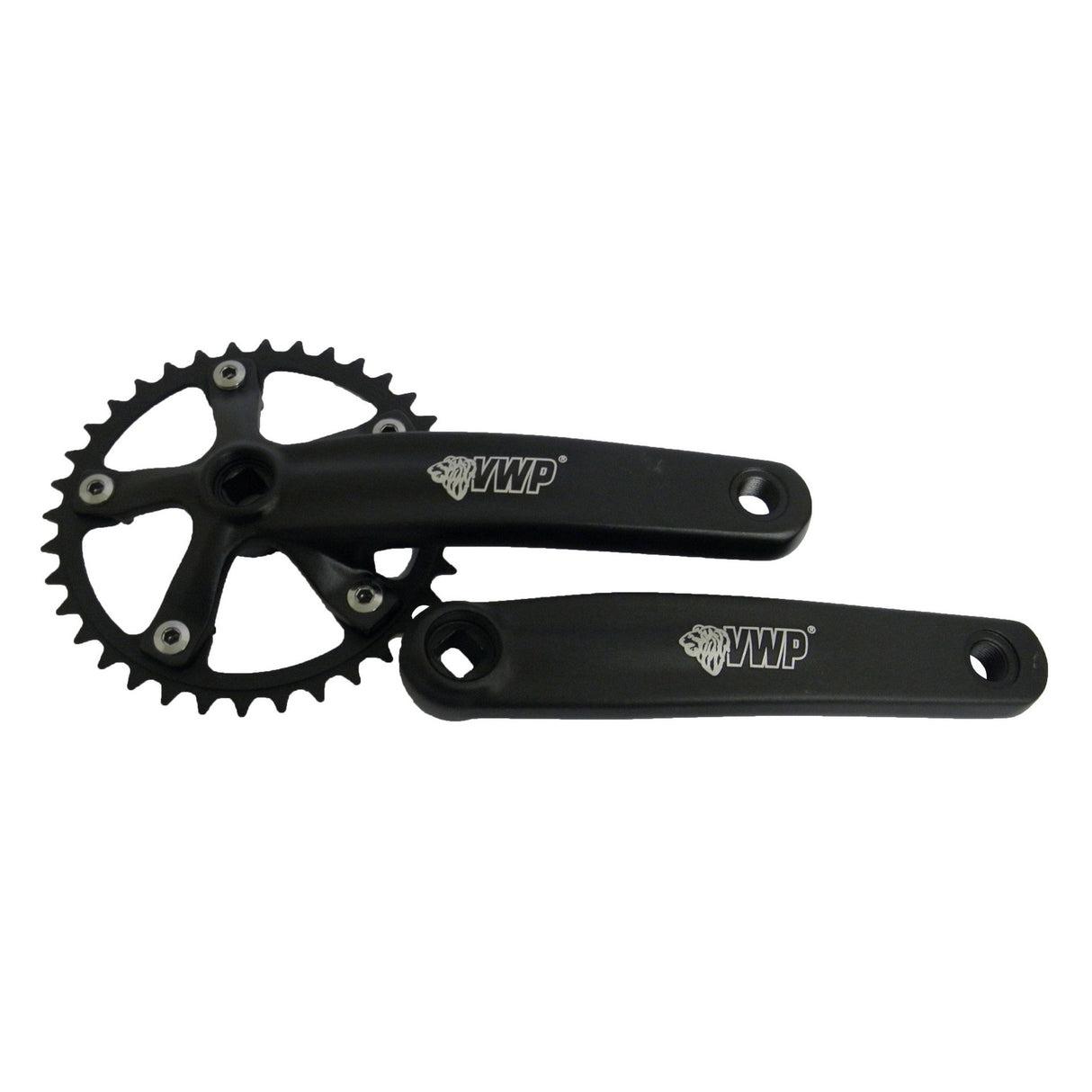 Kliky VWP 36t BMX mini-junior 170mm černá