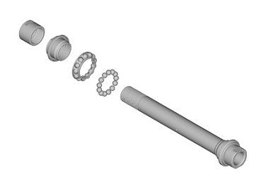 Shimano thru-axle rear fh-m6010
