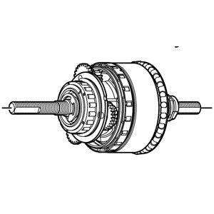 Shimano nexus 8 inner work sg-c6001 8r30 8r31 c6000 8r