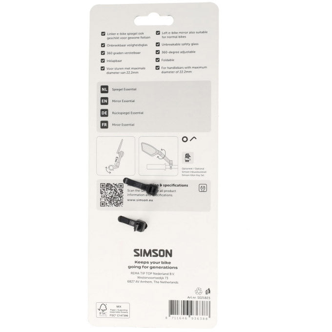 Simson spiegel essential