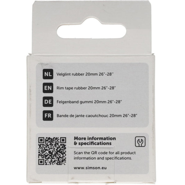 Simson Rim Tape 26-28 20mm wide - black