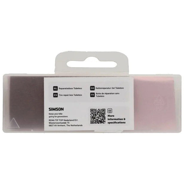 Simson tubeless repair kit