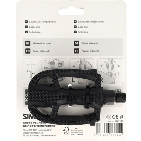 Simson pedalen kids small 2.0 dunne draad