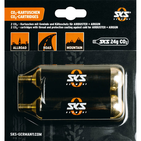 Sks co2 kazety 24g pre airbuster (2ks)