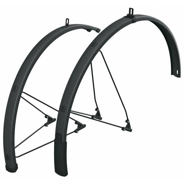 SKS Fender Set Bluemels Style 28 75mm svart